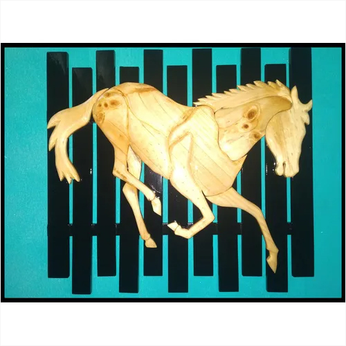 Wood Wooden Antique Wall Hanging