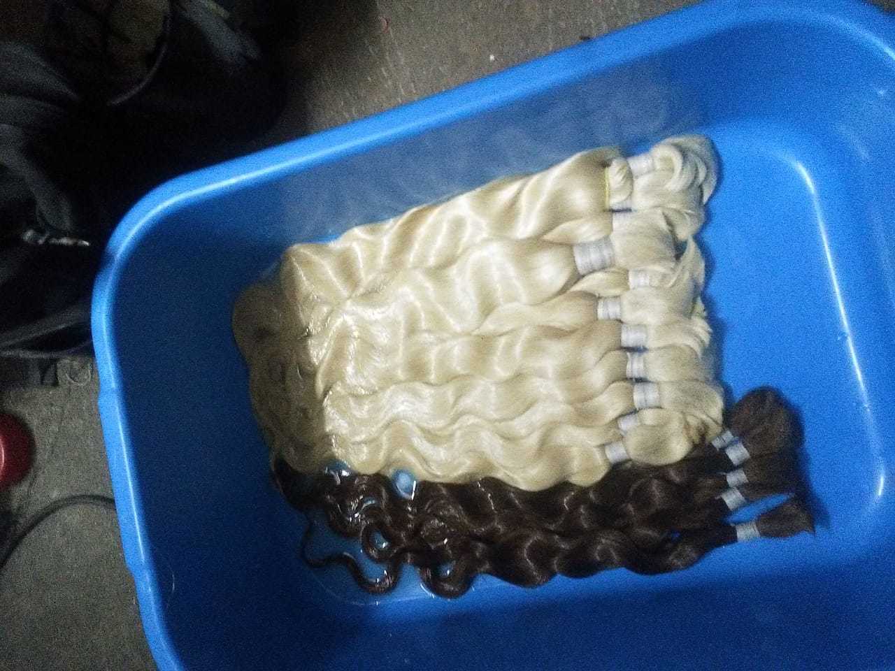 Blonde Hair Application: Profesional