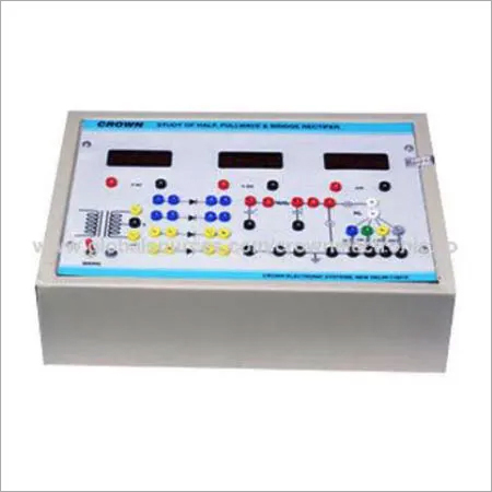 Linear Ic Trainer - Dc Regulated Power Supply 0-5v/100ma, 12v/250ma | Laboratory Application, Engineering College Use, Electronic Type, 230v Input