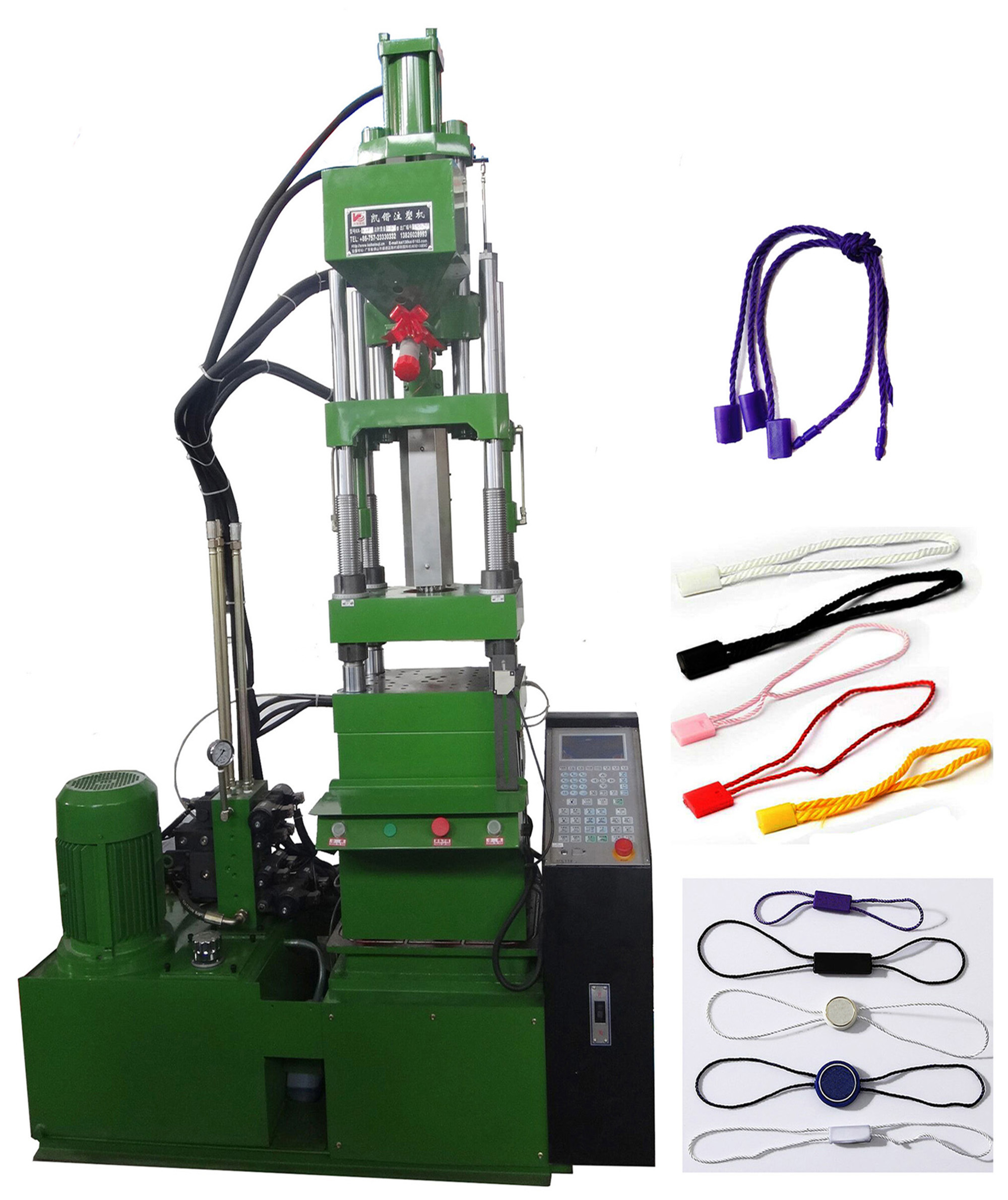 As Per Picture Full Set Injection Seal Tag Machine With Manipulator