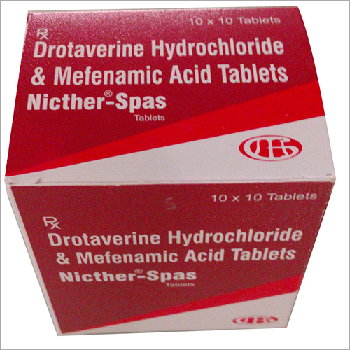 Drotaverine Hydrochloride And Mefenamic Acid Tablet