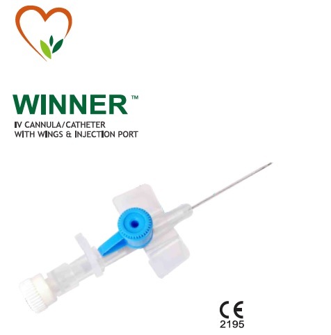 Iv Cannula With 3 Way Cock Stop