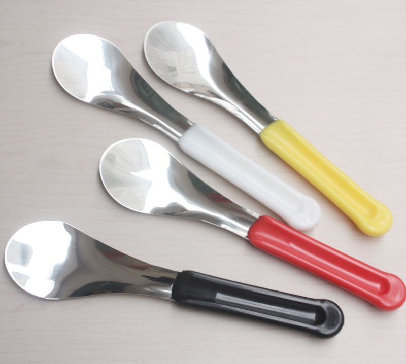Ice Cream Scoop - Aluminum Material, 50 Ml To 70 Ml Sizes | Ergonomic Design With Spring Mechanism, Anti-freeze Technology