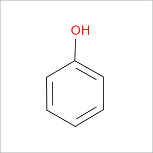 Liquid Phenol - C6H6O, 94.11 g/mol , Colorless to Light Yellow Liquid, 1.07 g/cm3 Density, Boiling Point 181.7 °C, Melting Point 40.9 °C, Soluble in Water and Ethanol
