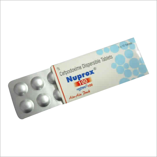 सेफ़पोडॉक्सिम डिस्पर्सिबल टैबलेट्स