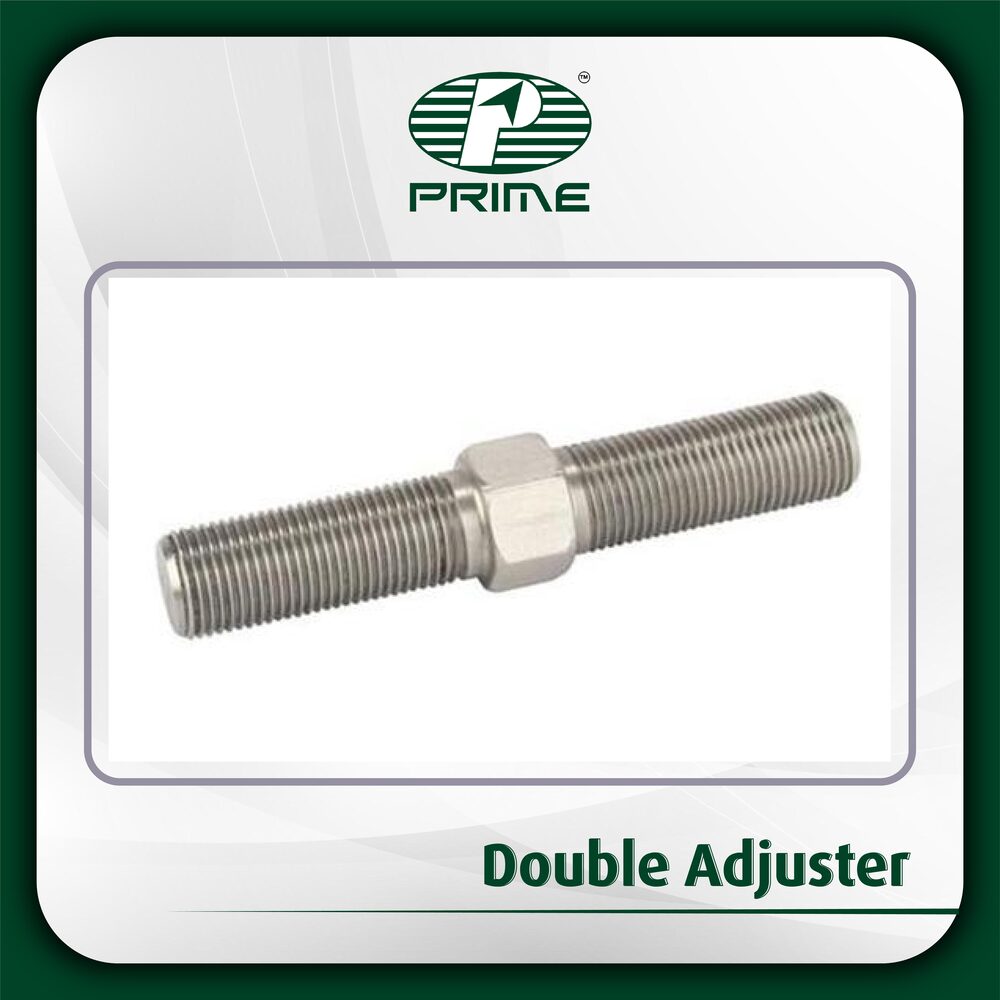 Double Adjuster - High-Quality Steel, Silver Finish | Dual Adjustment for Enhanced Precision and Stability, Easy Installation, Corrosion-Resistant Design