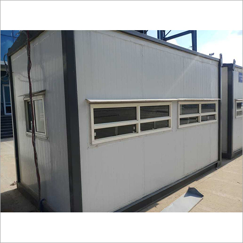 Ms Portable Cabin - Ms Material, 10ft X 15ft Dimensions, Grey Color | Durable, Weatherproof, Versatile Design, Quick Installation