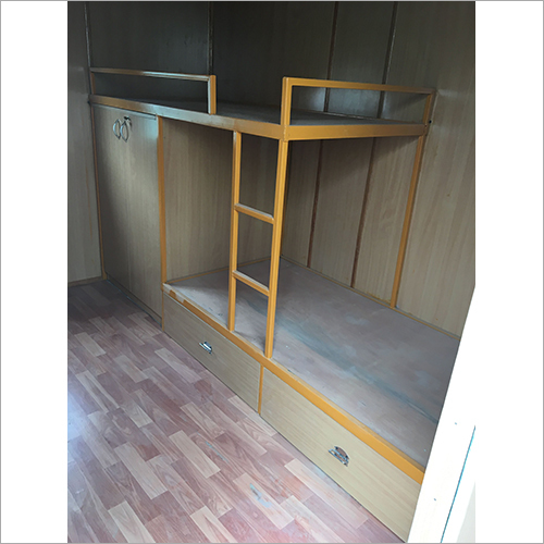 House Portable Cabin - Ms Material, 10ft X 15ft, Color Coated | Weatherproof, Aesthetic Interior, Portable, Easy Move, Customizable, Modular, Versatile