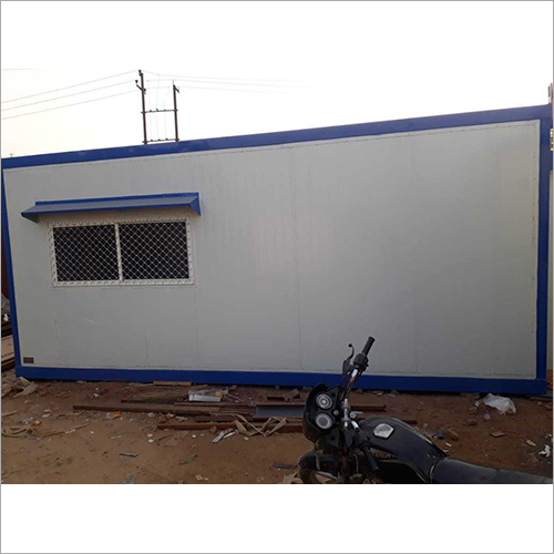 Office Portable Cabin - Ms Material, 10' X 15', White | Weatherproof, Durable, Portable, Easy Assembly, Cost-effective, Customizable