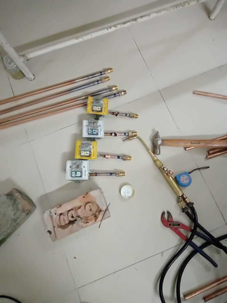 Oxygen Gas Pipeline