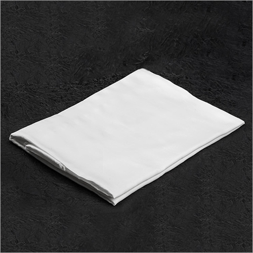 सफेद आरएफडी साटन फैब्रिक