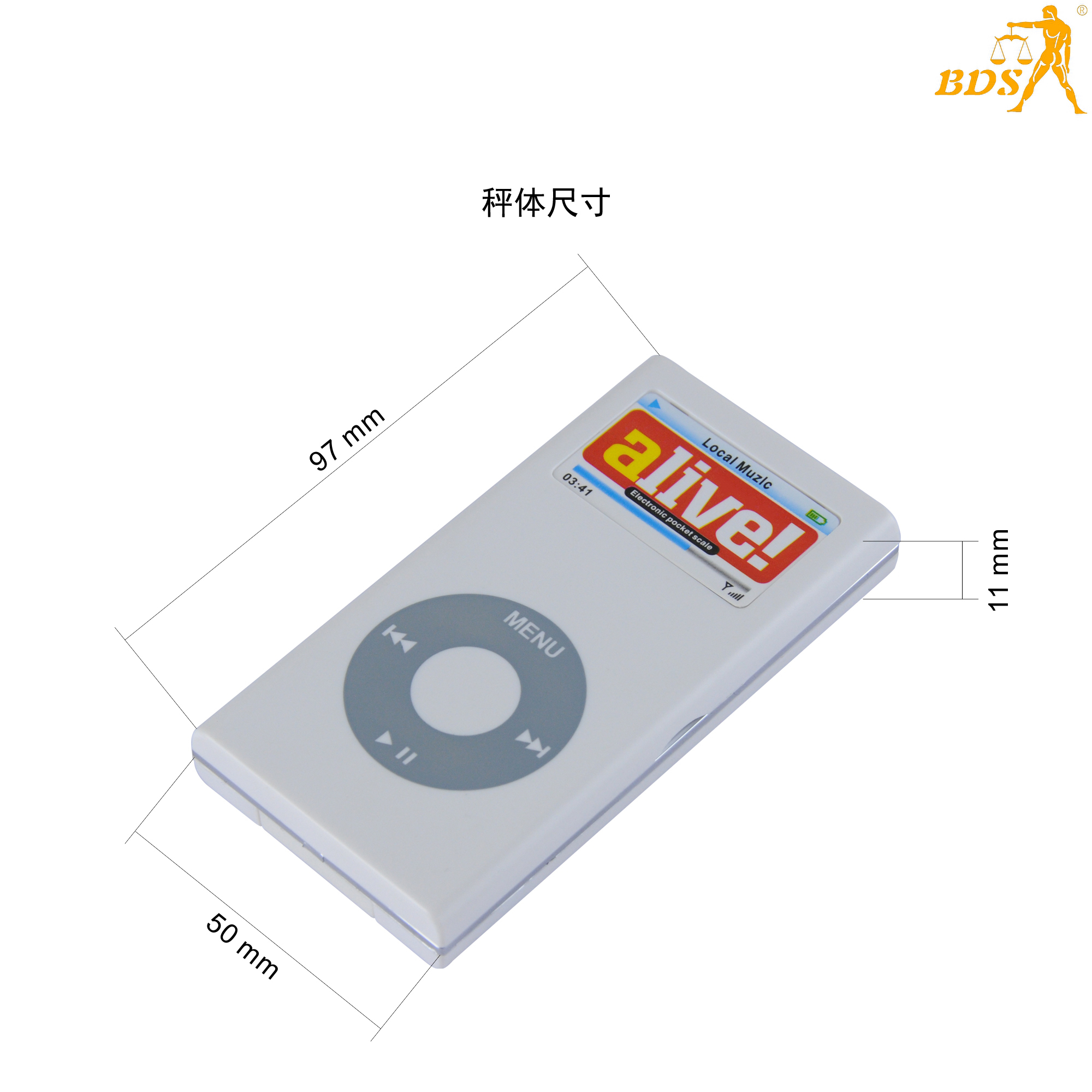 Bds Dh02 Mini Pocket Scale Accuracy: 0.01g Gm