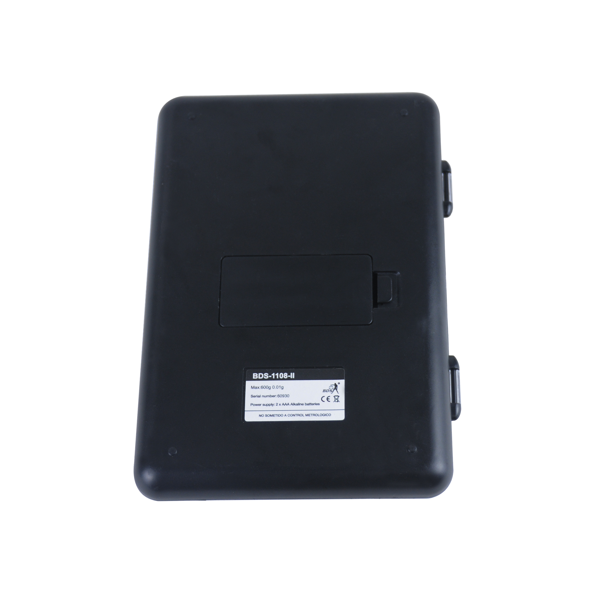 Bds 1108-2 Digital Notebook Scale - 3kg Capacity, 0.01g Precision | Black Lcd Display, 12-month Warranty, 2kg Load Limit, Powered By 2 Aaa Batteries