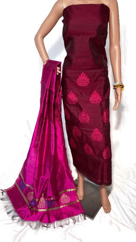 Silk Kurti Dupatta Recommended Season: Rainy