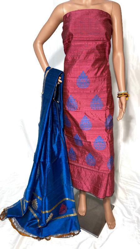 Silk Kurti Dupatta Recommended Season: Rainy