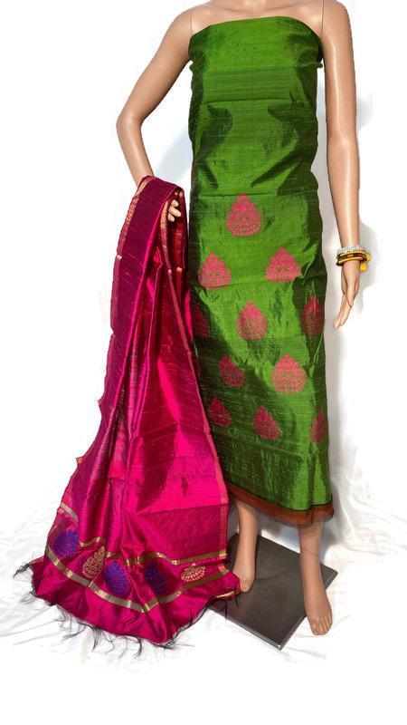Silk Kurti Dupatta Recommended Season: Rainy