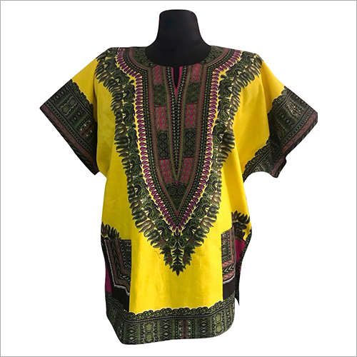 Printed Dashiki Mens Shirt - Color: Available In Multi-Color
