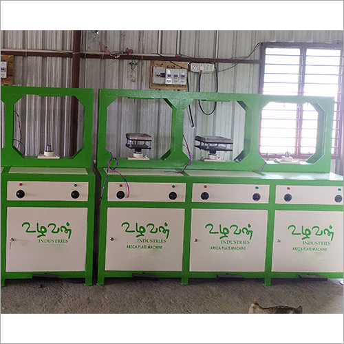 Metal Three Die Areca Leaf Plate Machine