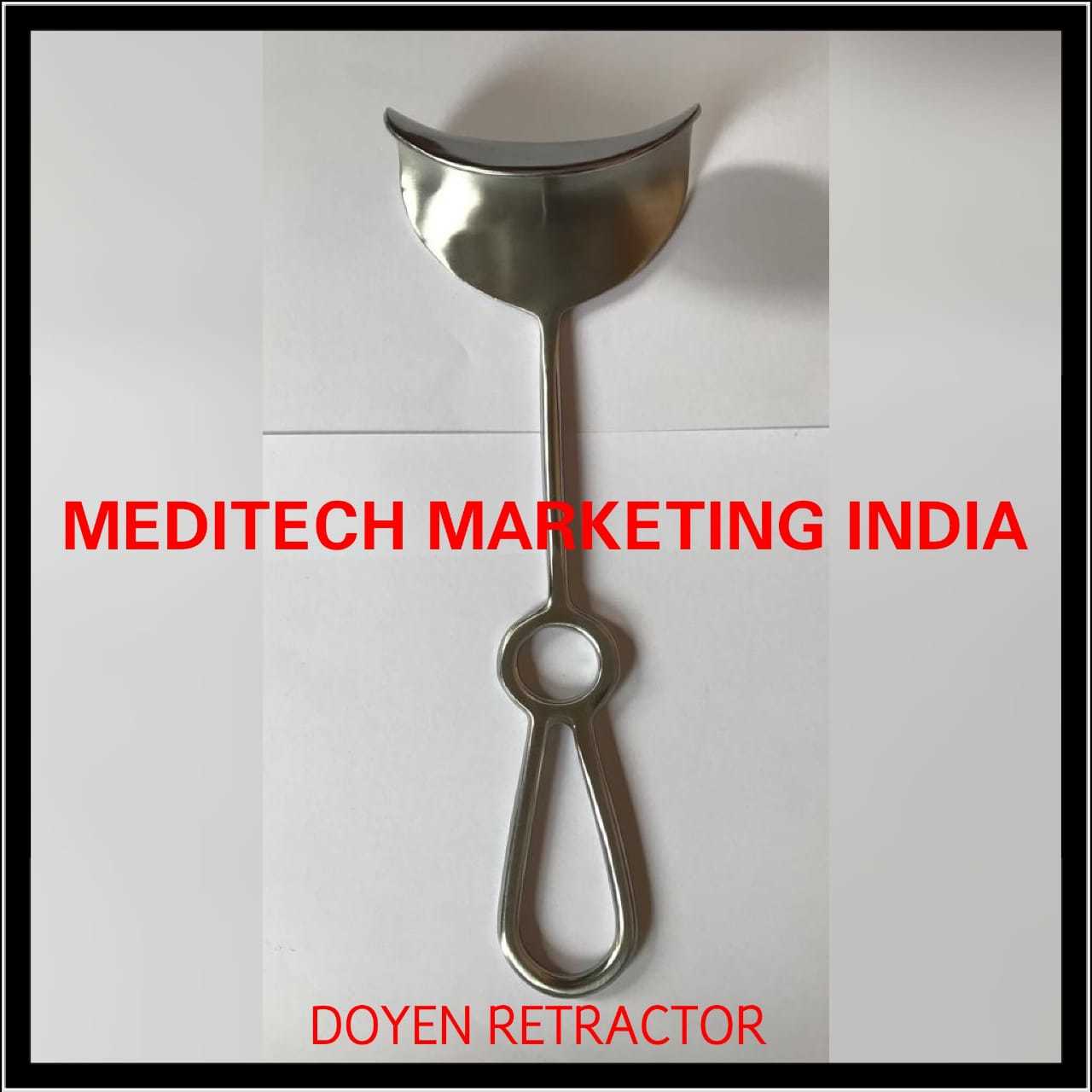 Doyen Retractor - Steel, 2" | Reusable Design, Ideal For Hospital Use, Weighs 30 Grams, Contract Manufacturing Available