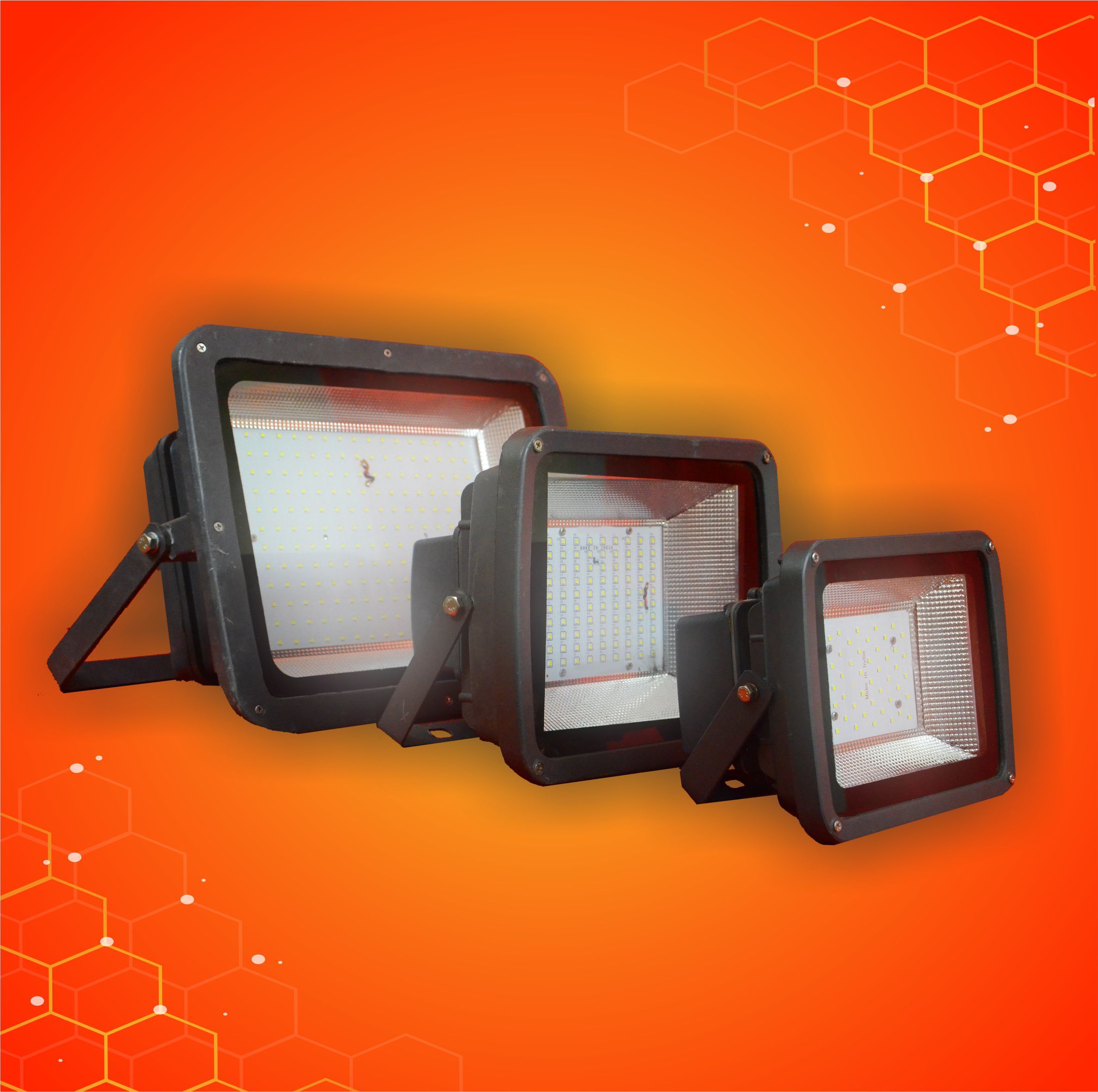 Space Gray 200w Industrial Flood Light