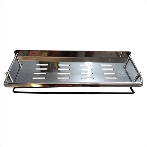 SS Shelf Tray - Stainless Steel, Rectangular | Rugged Build, High Dimensional Stability, Corrosion and Rust Resistant