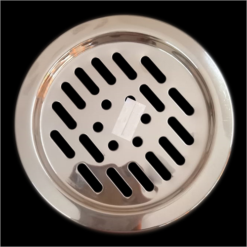 Stainless Steel Lock Jali - Round Shape, Polished Finish | Rust-Resistant, Impact-Durable, Long-Lasting Bathroom Sink Fitting