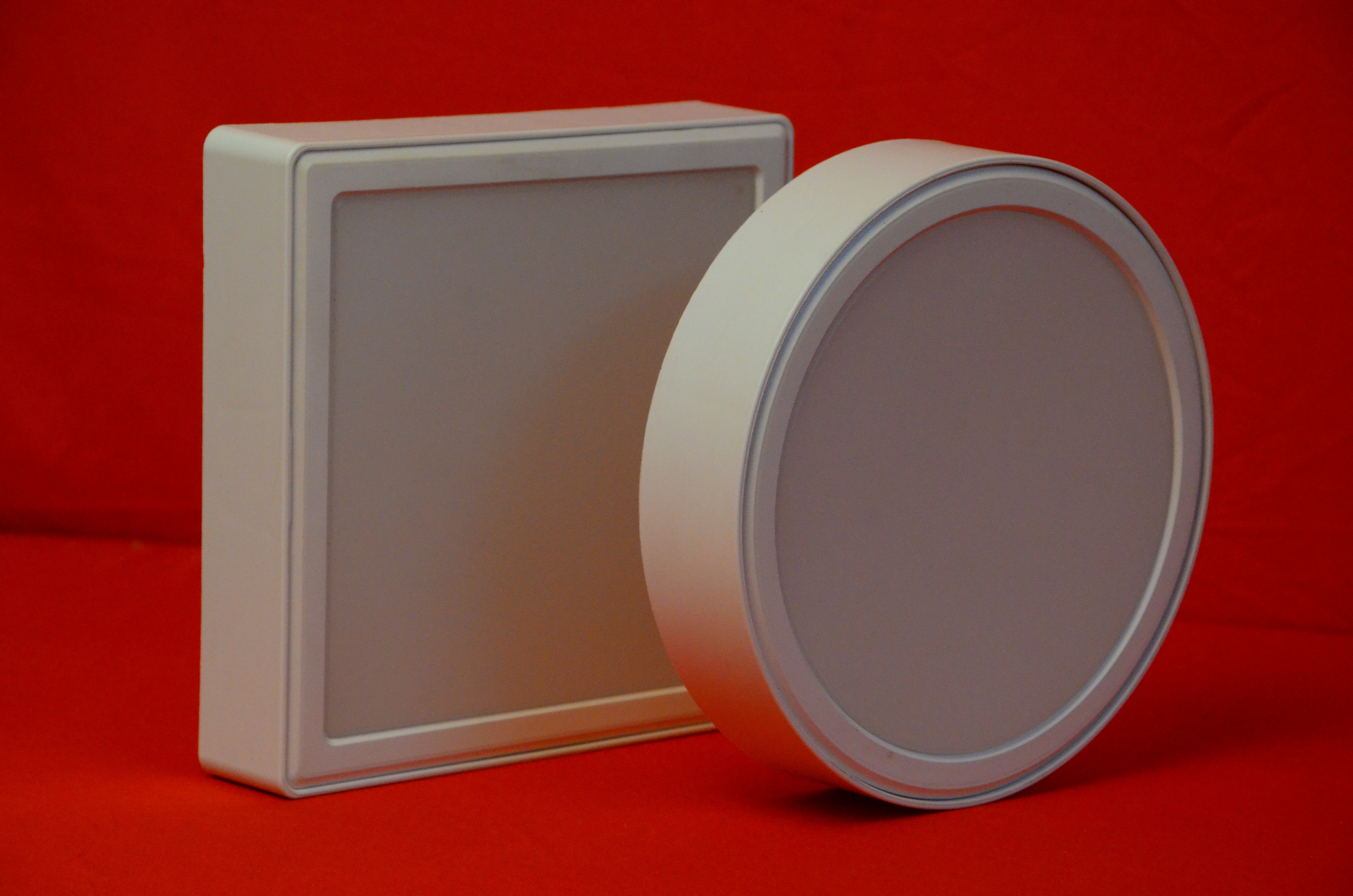 8w Square Surface Light - Pc With Alloy, 4.75x4.75 Inch, Space Gray | High Efficiency, Flicker Free, Bis Approved, 130-140 Lm/w, 5-year Lifespan, Auto Cut-off Protection