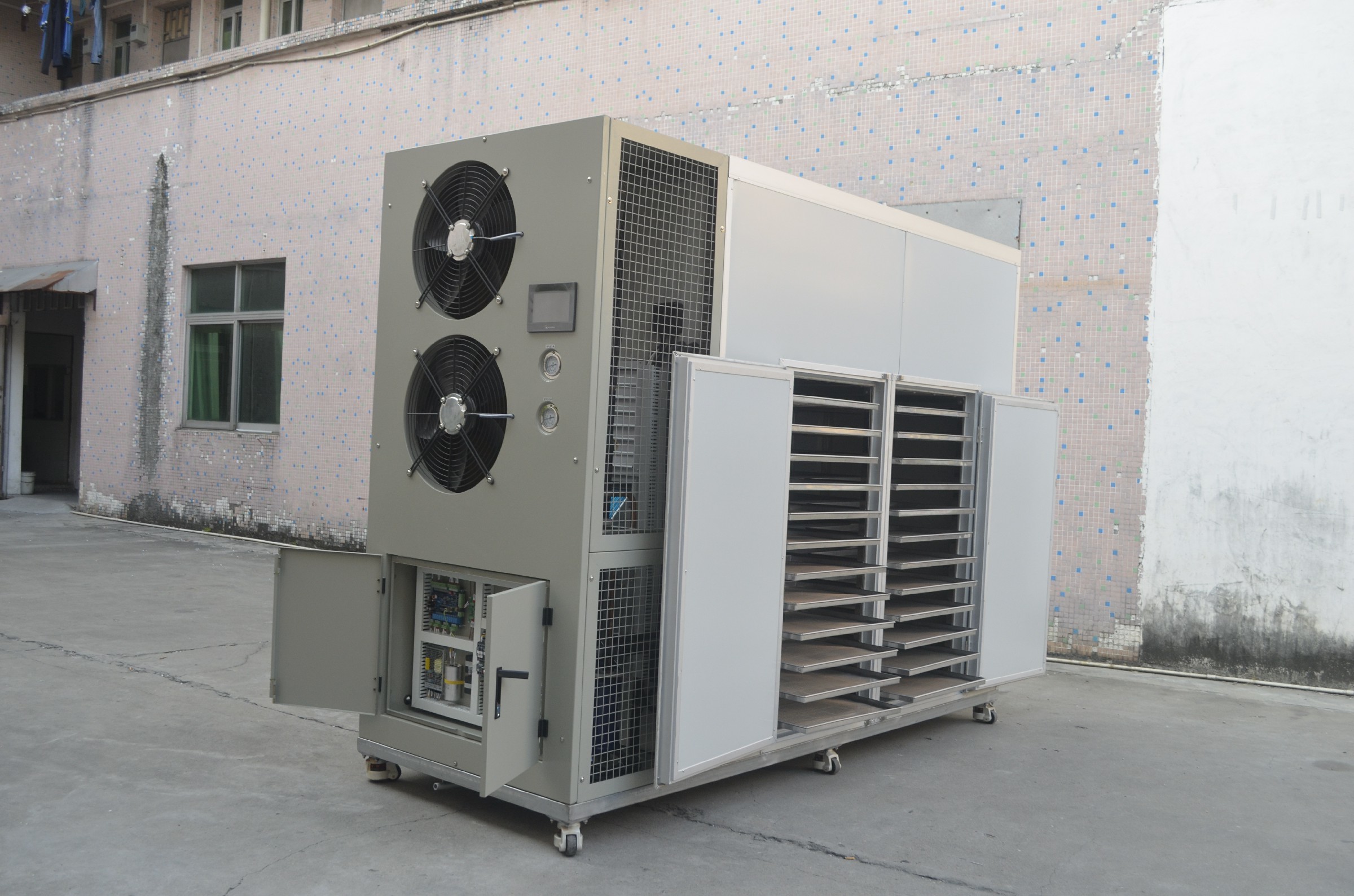 Fruit And Vegetable Food Dehydrator Dimension(l*w*h): 2800x1100x2200 Millimeter (Mm)