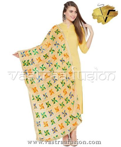 Multi Color Line Dupatta