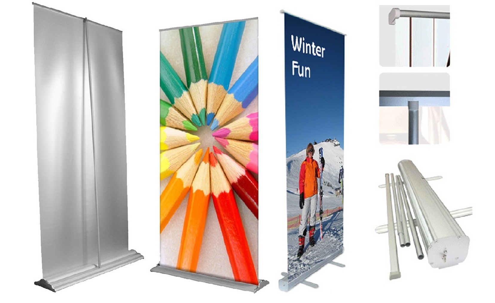 Customized Roll Up Standee Application: Outdoor
