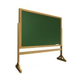 Writing Purpose Green Chalk Board With Stand