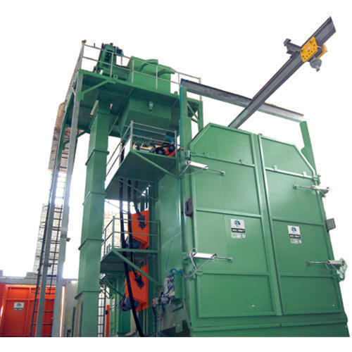Airless Shot Blasting Machine - 230-440V Power, Automatic Operation | Industrial Blasting Machine for Painted Surface Treatment