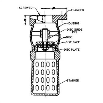 Cast Iron Foot Valve - Application: Water Treatment