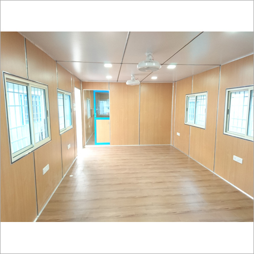 White Modular Prefabricated Office Cabin