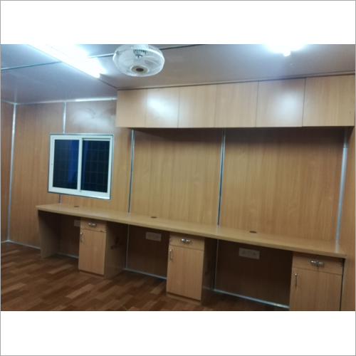 White Modular Prefabricated Office Cabin