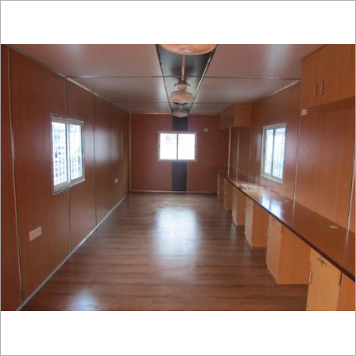 White Modular Prefabricated Office Cabin