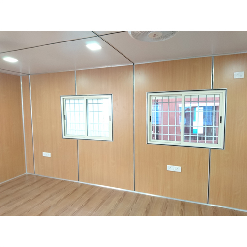 White Modular Prefabricated Office Cabin