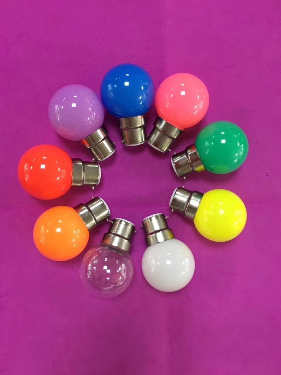0.5 - 3 Watt Multi Color Led Bulb Application: Decoration