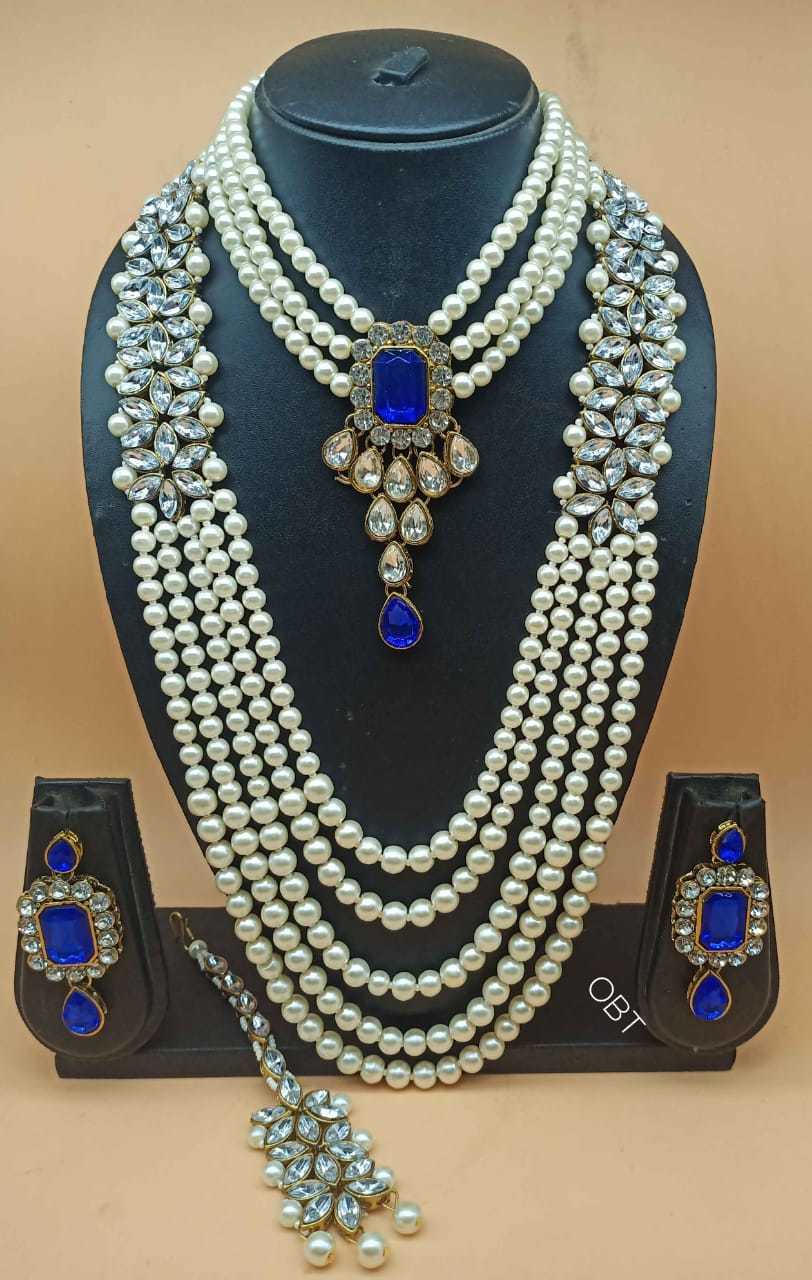 Combo Kundan Necklace Set