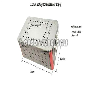 5.0mm Locking Screw Empty Box