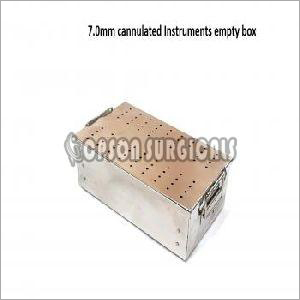 7.0mm Cannulated Instruments Empty Box
