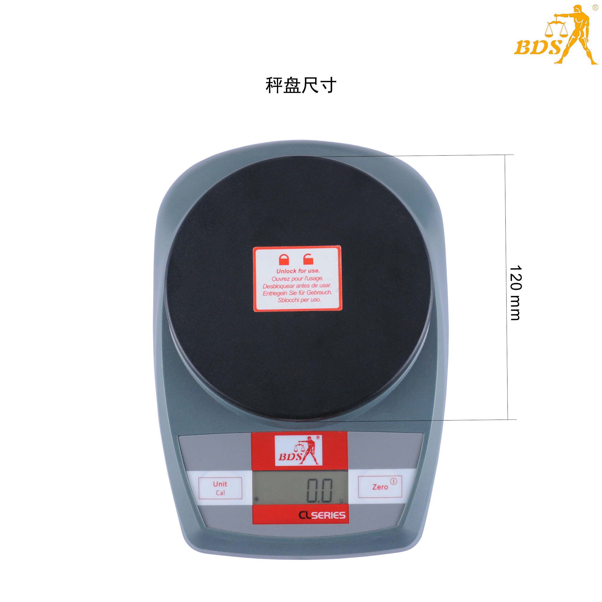 Bds-cl-1 Series Digital Electronic Kitchen Scale Accuracy: 0.1g Gm
