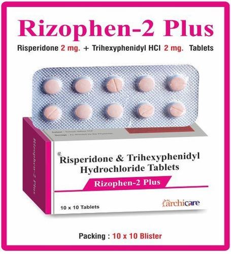 रिसपेरीडोन+त्रिहेक्सिफेनिडाइल