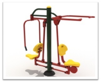 Shoulder + Chest Press Combo Grade: Commercial Use