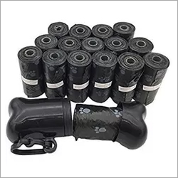 कोई भी रंग नॉन टॉक्सिक 100 प्रतिशत ब्लैक कम्पोस्टेबल पेट वेस्ट बैग