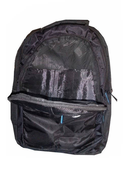 Hp Fully Padded Laptop Backpack - Polyester Material, 18x6x14 Inches, Waterproof, 9 Litres Capacity | Adjustable Straps, Tested Zippers, 3 Compartments, Includes Water Bottle Pocket, Lightweight Design