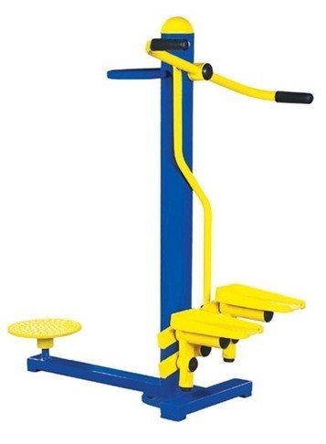 Twister With Stepper - Commercial Grade Non-adjustable Hip Exercise Equipment | Includes Sturdy Stepping Mechanism, Ideal For Fitness Centers