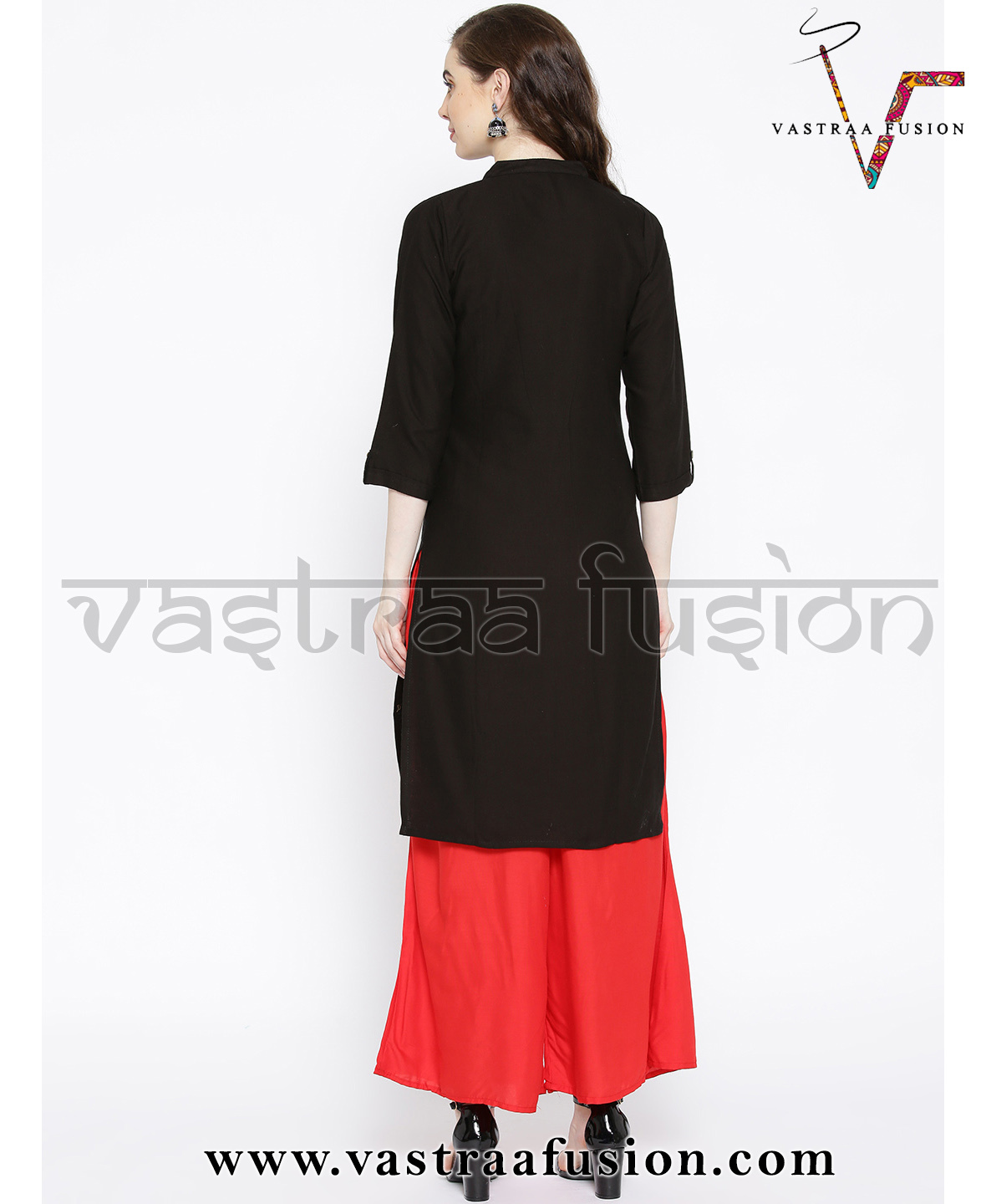 Cotton Button Pattern Ladies Kurti - Cotton Blended Jute, Sizes 36 To 50 Inches, Available In 25 Colors | Casual & Festive, Regular Fit, Ethnic Style