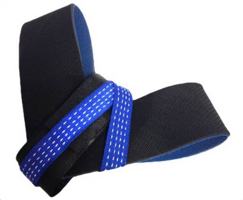 ESD Heel Strap - Electric Conductive Rubber, Large Size, Blue Color | Protects Against Static, Ideal for Industrial Applications