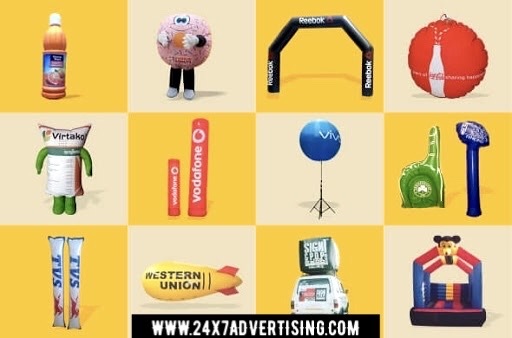 Available In Different Color Dancing Men Inflatable Balloon